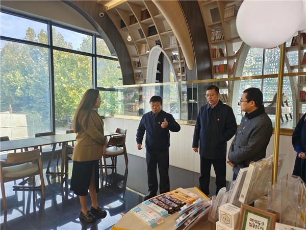 市國(guó)資委黨委書(shū)記、主任朱平生到市古鎮(zhèn)商旅文公司調(diào)研