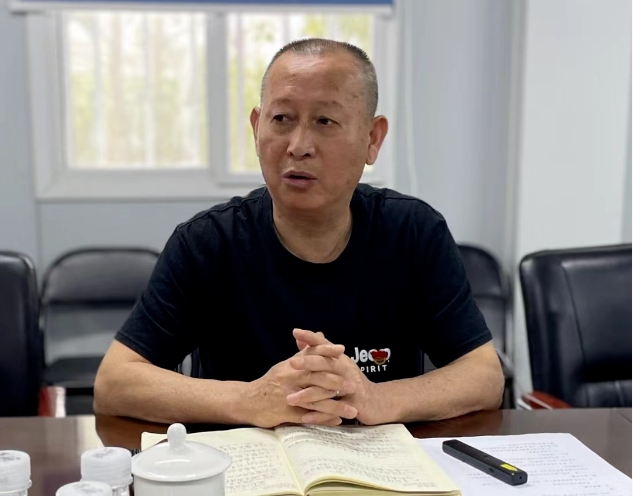 古鎮(zhèn)混凝土公司黨支部書記吳高健講授黨紀學(xué)習(xí)教育專題黨課